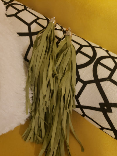 Olive Tassel - Pieces of Envy Boutique