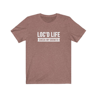 Loc'd Life Growth Check Tee