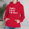 Plants Travel and Trap Music Unisex Hooded Sweatshirt