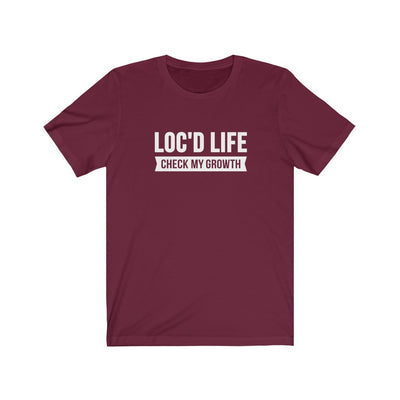 Loc'd Life Growth Check Tee